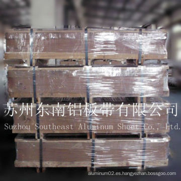 6063 t6 placa de aluminio / hoja para aviones fabricados en China